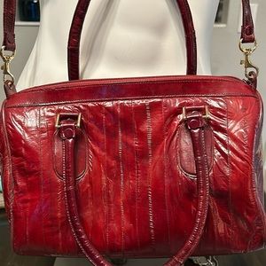 Elegant Red Crossbody Bag